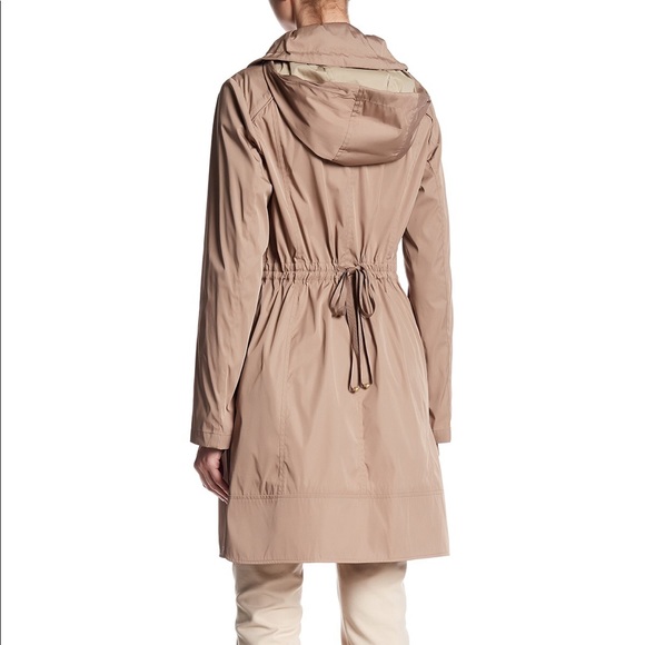 New Cole Haan Signature Packable Rain Coat Jacket - Picture 2 of 2